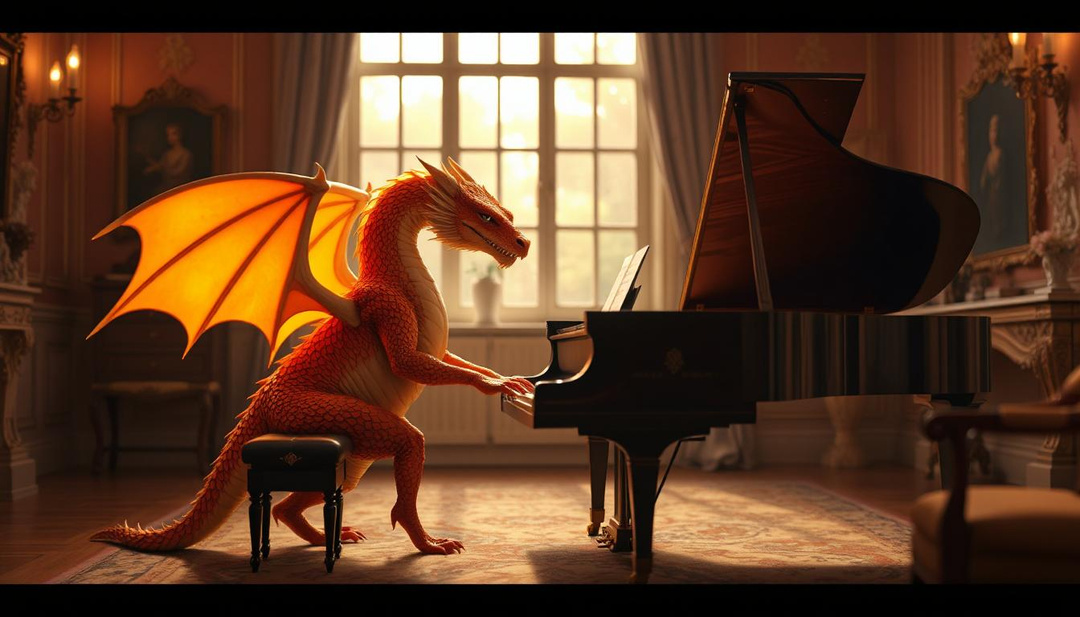 Piano Reveries album cover, a 22-track solo piano album by composer Michael Clinesmith.